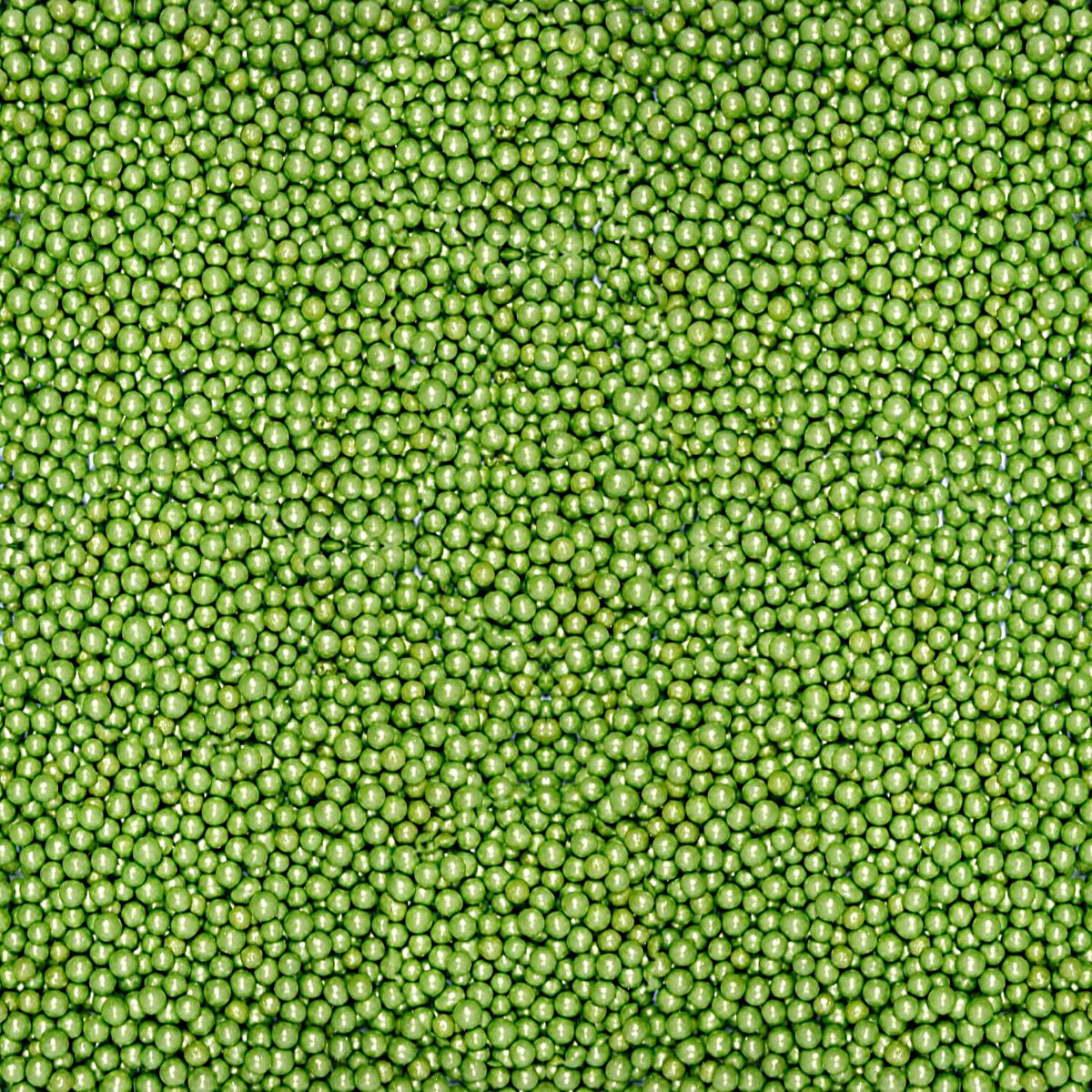 confect green disco balls sprinkles 4 mm 120 gms