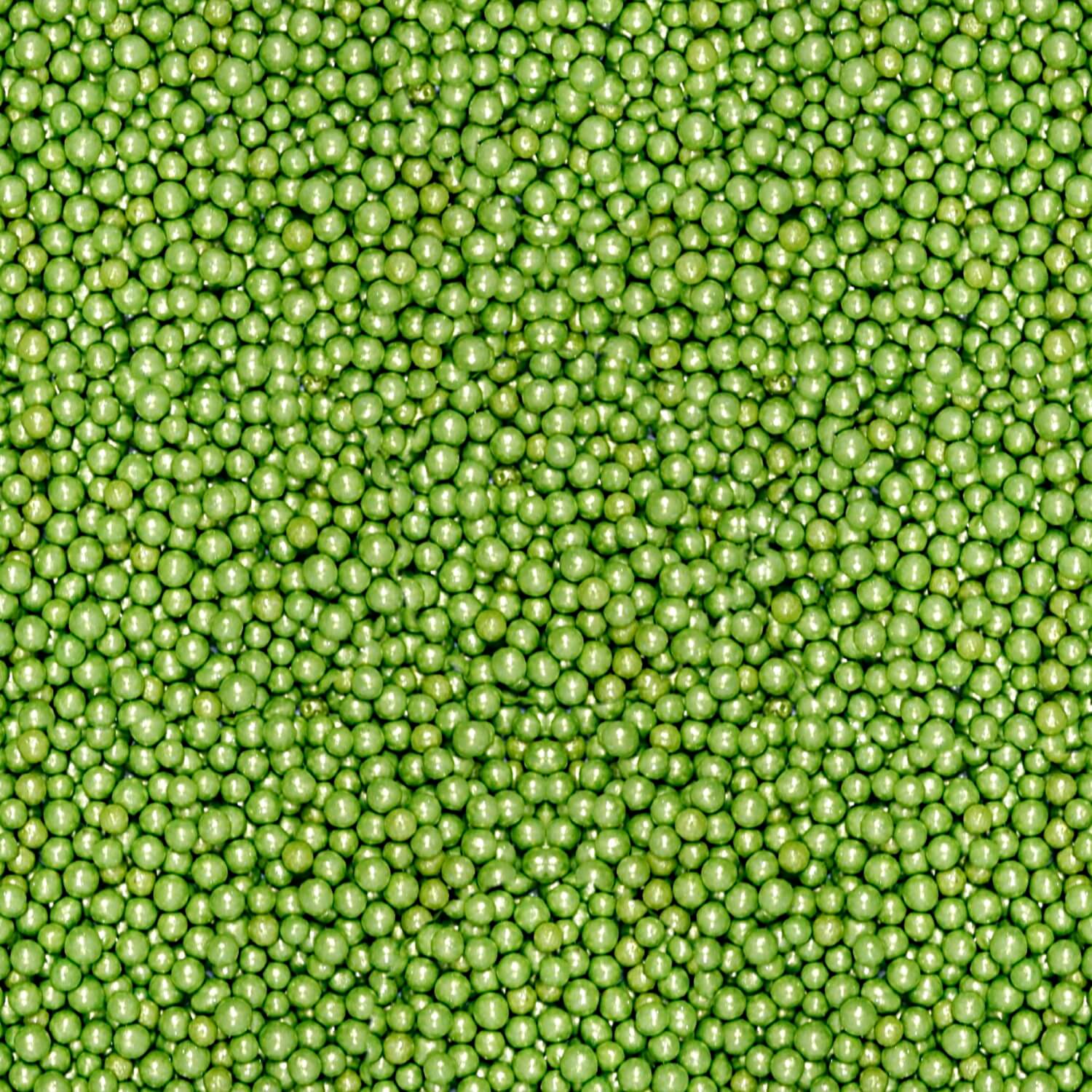 confect green disco balls sprinkles 5 mm 120 gms