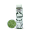 green sparkling sugar100 gms