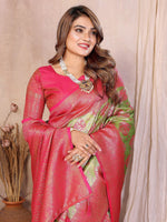 Thumbnail for Anaita Banarasi Tissue Silk Saree - Distacart