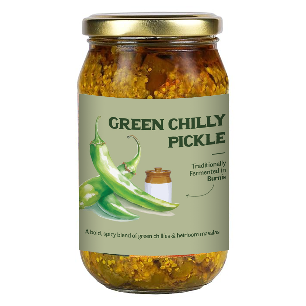 Vediko Origins Green Chilly Pickle - Distacart
