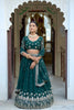 Lehenga Mart Designer Bollywood Style Wedding Lehenga Choli - Green - Distacart