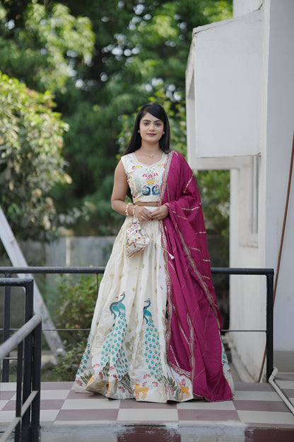 Lehenga Mart Designer Bollywood Style Wedding Lehenga Choli - Rani - Distacart