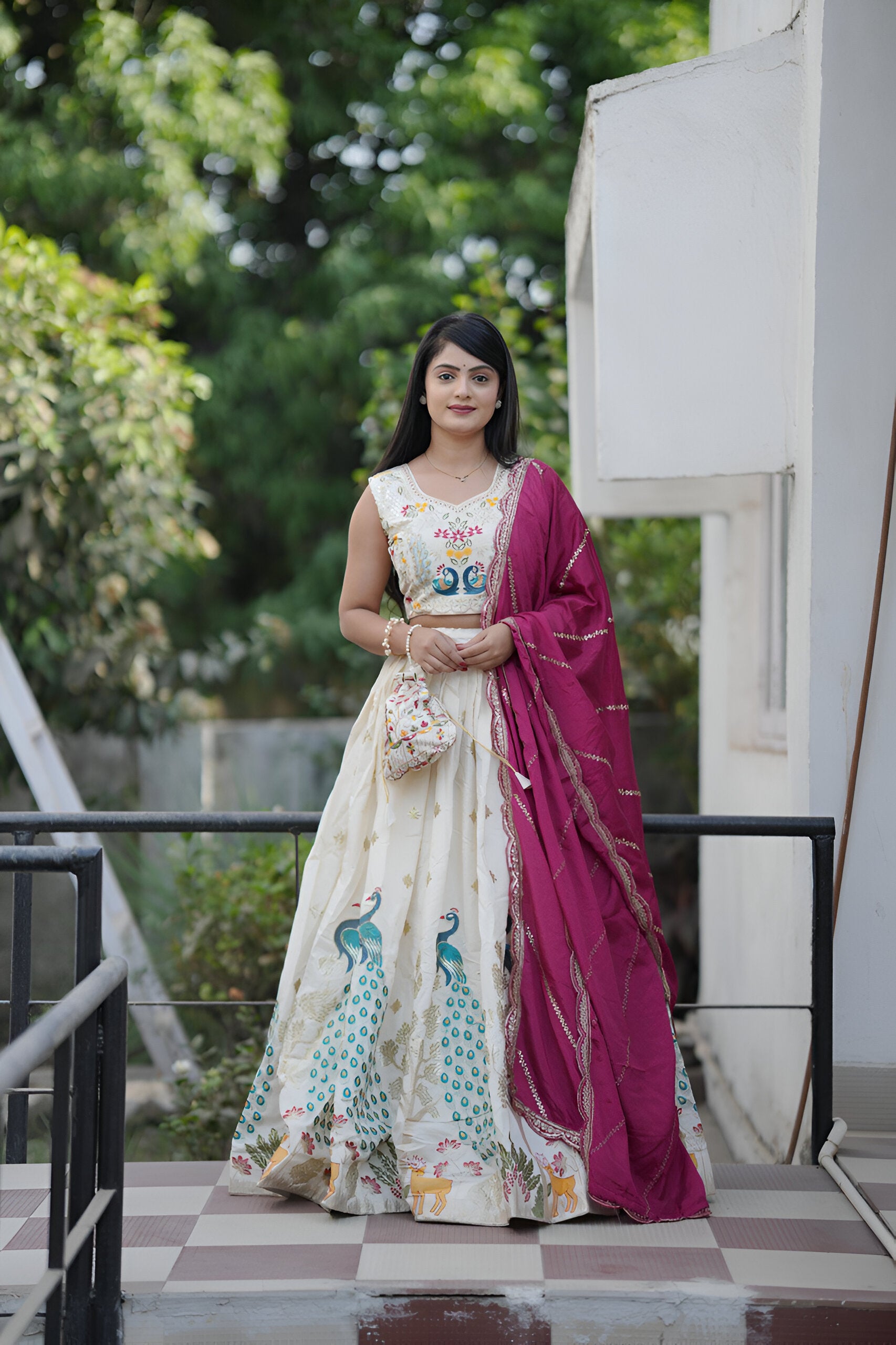 Lehenga Mart Designer Bollywood Style Wedding Lehenga Choli - Rani - Distacart