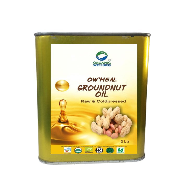 Organic Wellness Ow'meal Groundnut Oil - Distacart