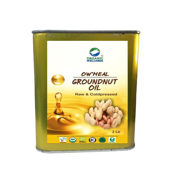 Organic Wellness Ow'meal Groundnut Oil - Distacart