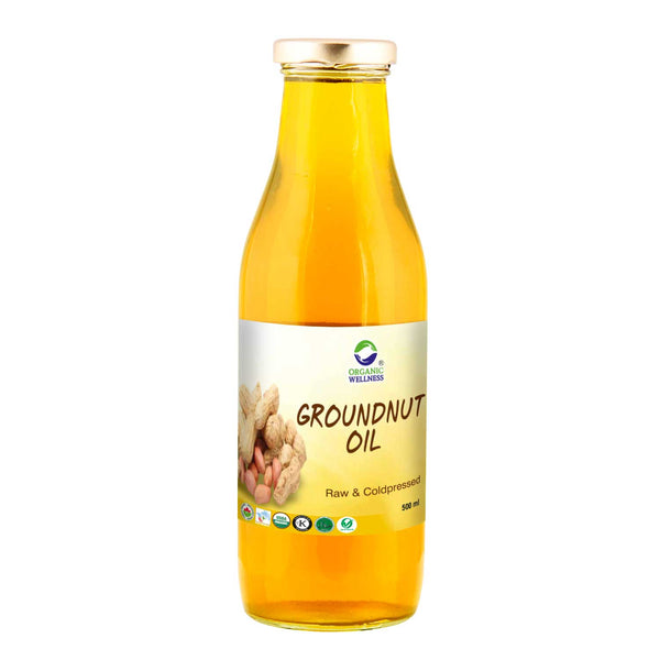 Organic Wellness Ow'meal Groundnut Oil Raw & Cold Pressed - Distacart