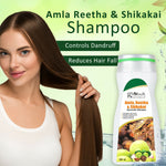 Thumbnail for Globus Naturals Amla Reetha Shikakai Shampoo