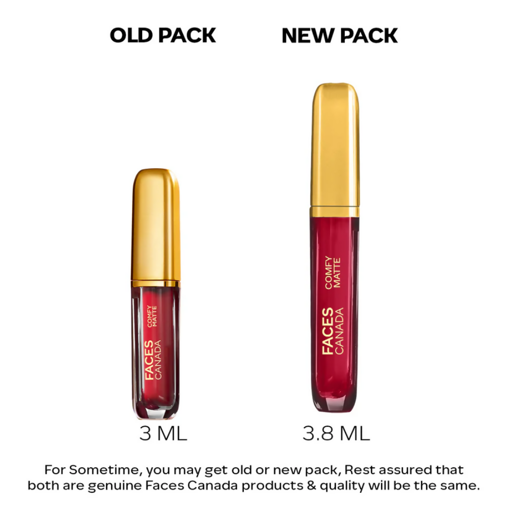 Faces Canada Comfy Matte Liquid Lipstick - Lost In Memory 24 - Distacart