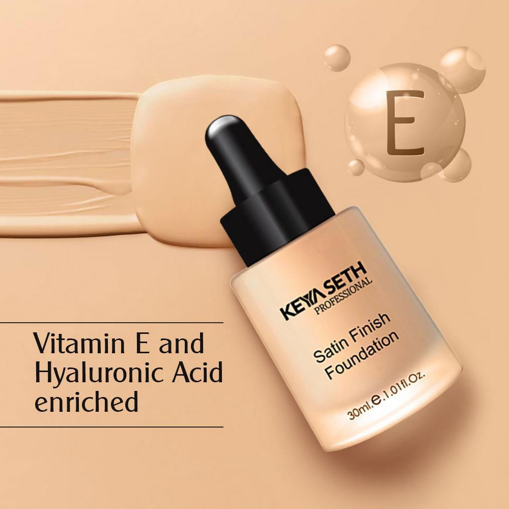 Keya Seth Aromatherapy Professional Satin Finish Foundation - Shade 1 - Distacart