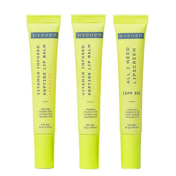Hyphen By Kriti Sanon Juicy Lips Or Nothing Lip Care Combo For Dry & Chapped Lips, Hydrates & Moisturizes - Distacart