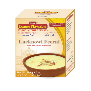 Ustad Banne Nawab's Lucknowi Feerni, Blend for Rice & Milk ,Ethnic Instant Dessert - Distacart