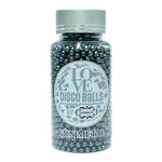 Thumbnail for confect gun metal disco balls sprinkles 3 mm 120 gms