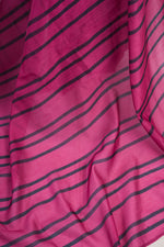 Thumbnail for Vastranavya Magenta Digital Printed Linen Ready To Wear Designer Saree with Unstitched Blouse - Distacart