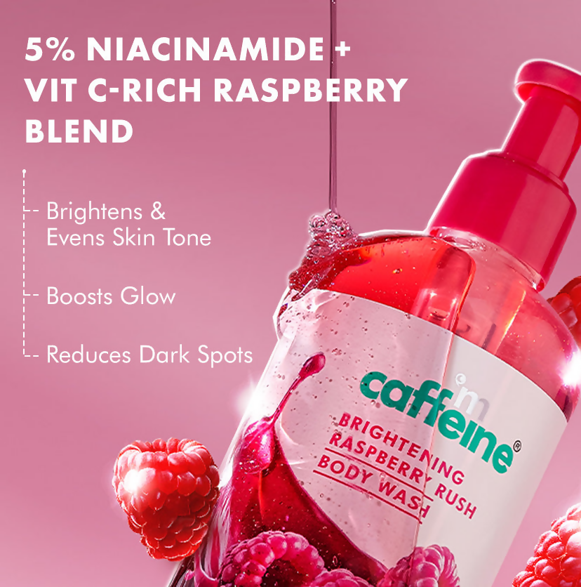 mCaffeine Brighten, De-Tan & Acne-Free Body Wash - Distacart