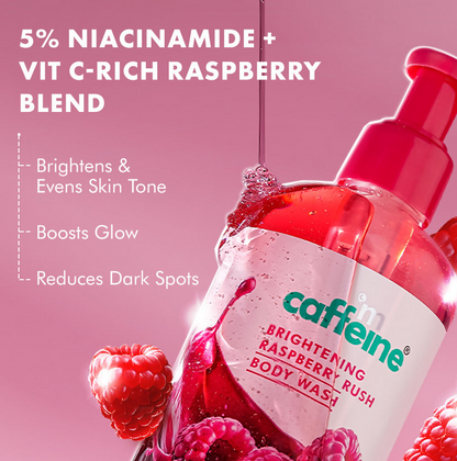 mCaffeine Brighten, De-Tan & Acne-Free Body Wash - Distacart