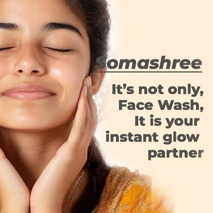 Pureus Herbals Somashree Activated Bamboo Charcoal Face Wash - Dista