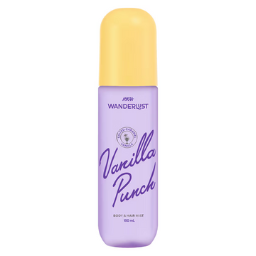 Wanderlust Vanilla Punch Perfume Body & Hair Mist with Salted Caramel - Dista
