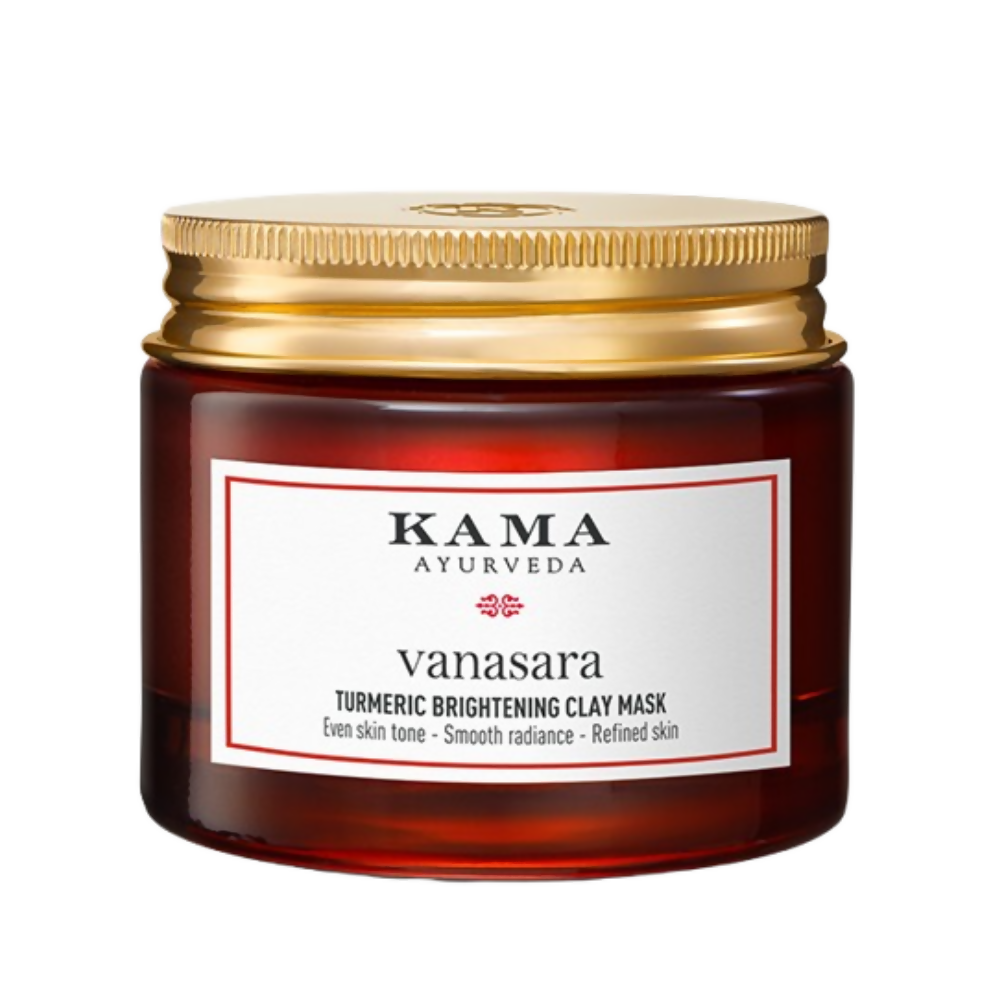 Kama Ayurveda Vanasara Turmeric Brightening Clay Mask - Distacart