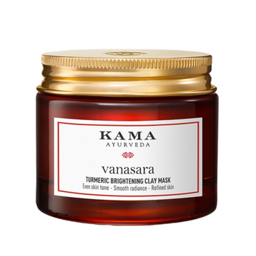 Kama Ayurveda Vanasara Turmeric Brightening Clay Mask - Distacart