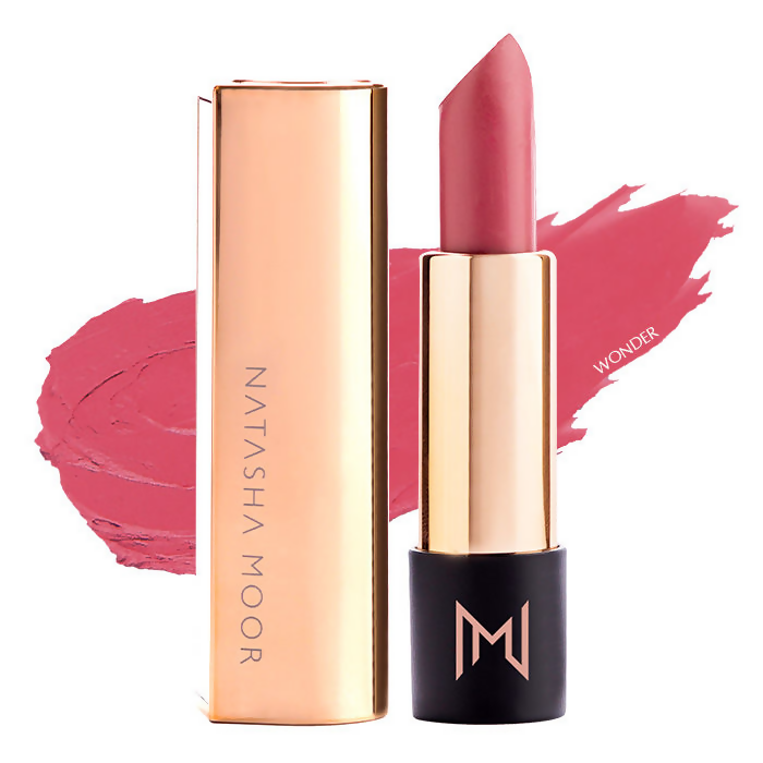 Natasha Moor Silk Suede Lipstick - Wonder - Distacart
