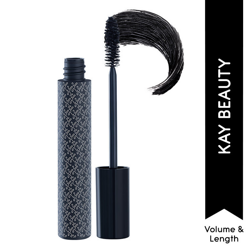 Kay Beauty By Katrina Kaif Ultra Black Volume & Length Mascara - Midnight - Distacart