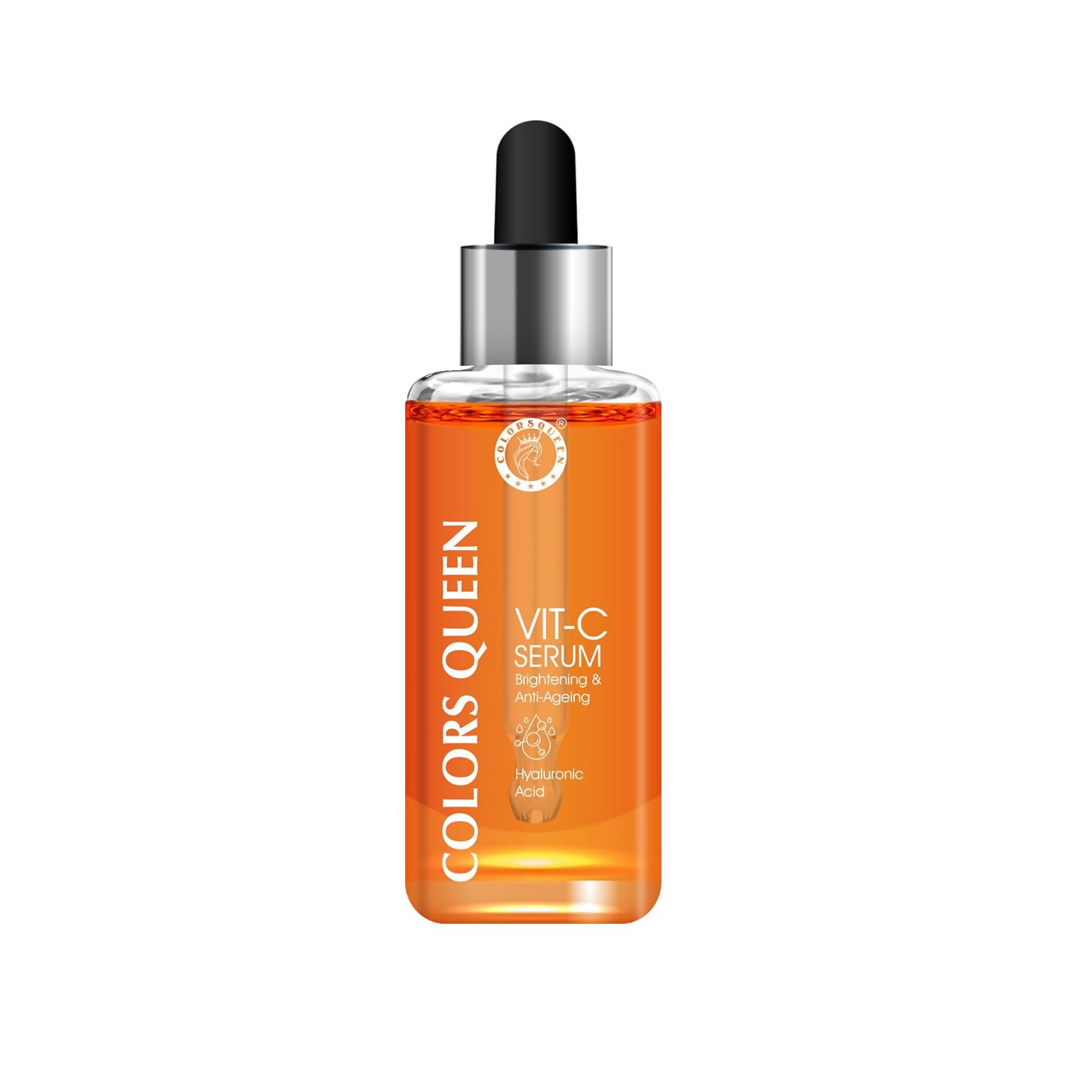 Colors Queen Vitamin C Face Serum For Glowing Skin With Hyaluronic Acid - Distacart