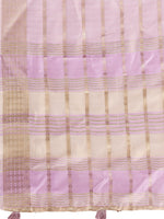 Thumbnail for Astita Organza Light Pink Saree