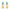 Nuyug 22K Gold Plated Turquoise Grace Earrings