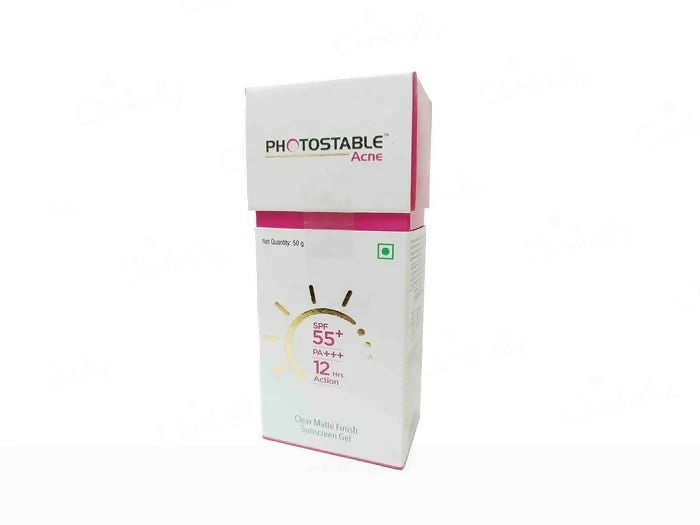 Buy Photostable Acne SPF 55+ PA+++ Clear Matte Sunscreen Gel Online