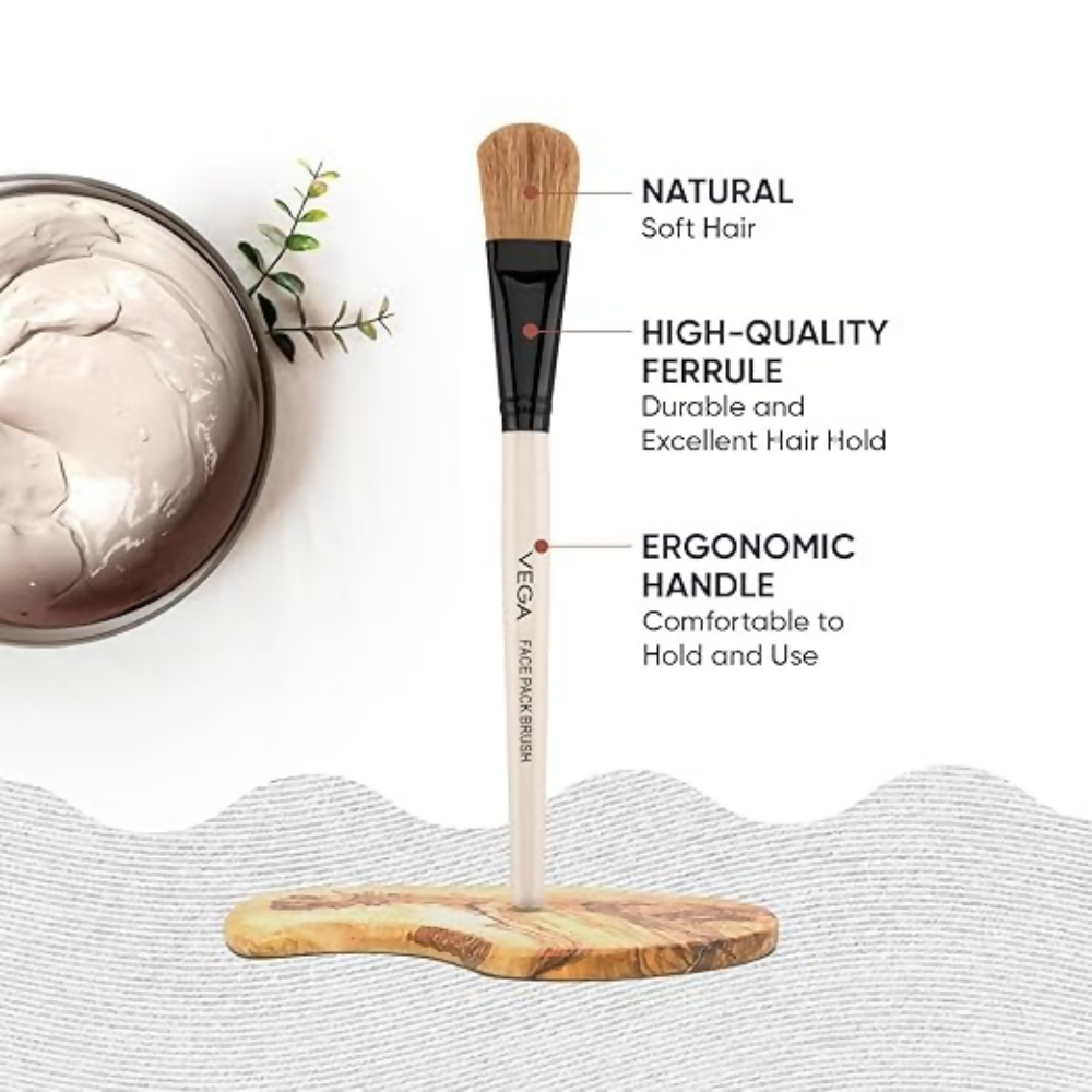 Vega Face Pack Brush for Women & Men - Dista