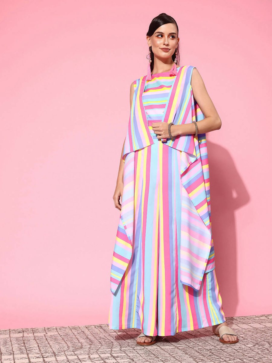 Ahalyaa Women's Traditional Wear Co-ods - Multi - Distacart