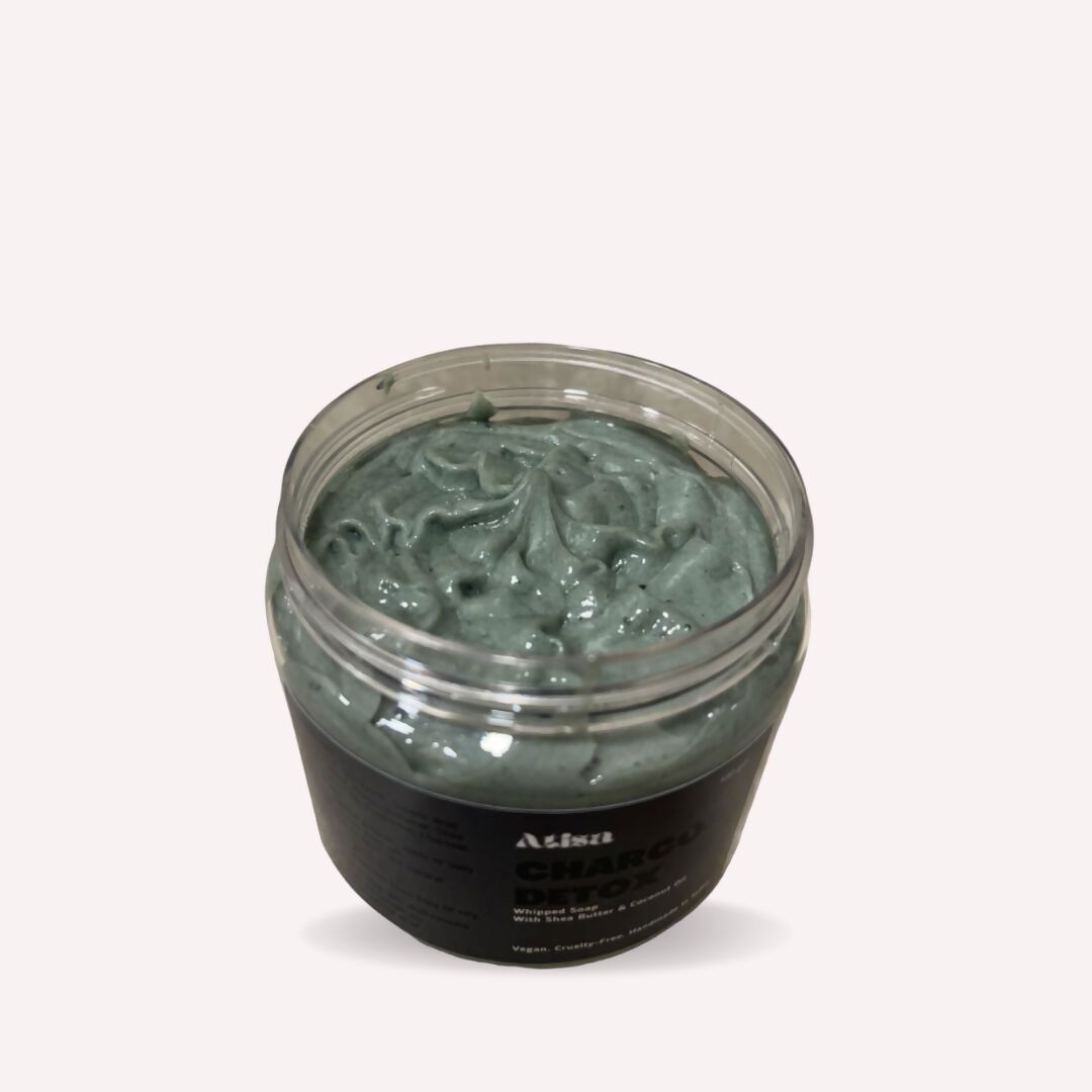 Atisa Charcoal Detox Whipped Soap - Distacart