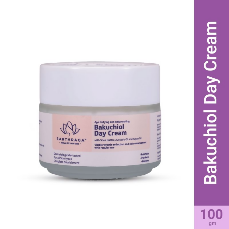 Earthraga Age Defying and Rejuvenating Bakuchiol Day Cream - Distacart