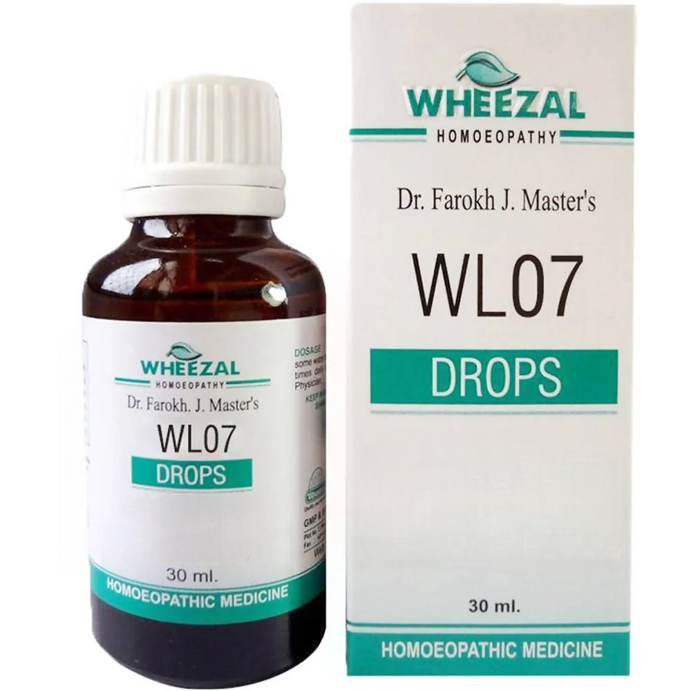 Wheezal Homeopathy WL-07 Drops - Distacart