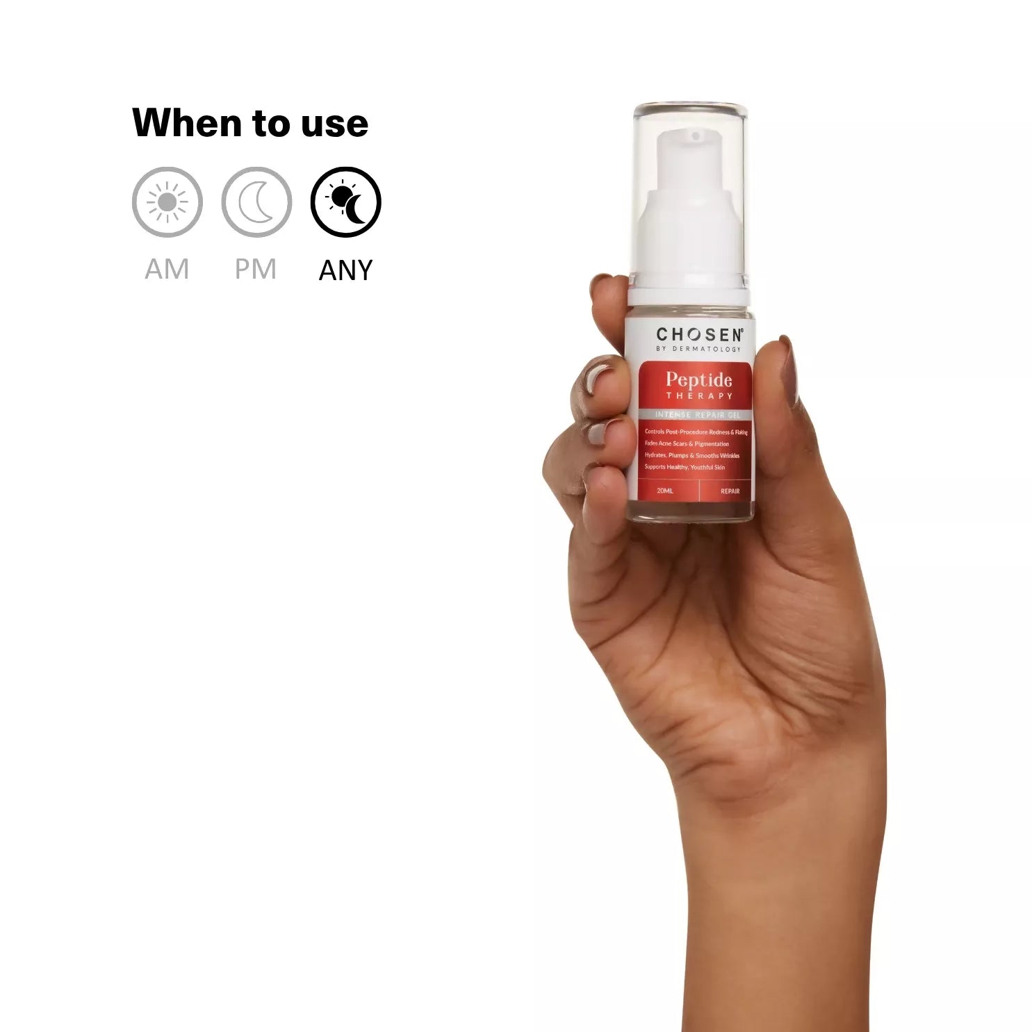 Chosen Peptide Therapy Intense Repair Gel - Distacart