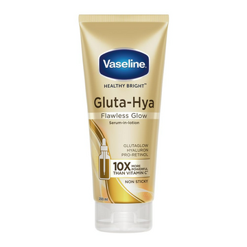 Vaseline Gluta-Hya Flawless Glow Lotion For Face & Body - Distacart