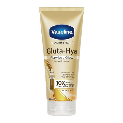 Vaseline Gluta-Hya Flawless Glow Lotion For Face & Body - Distacart