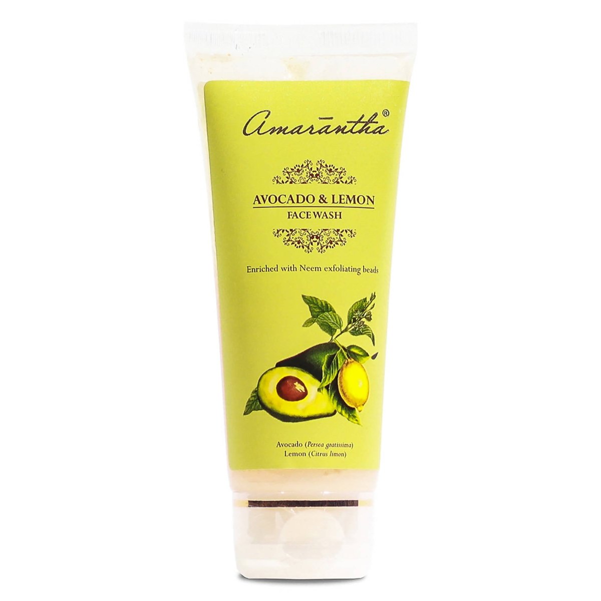 Amarantha Ayurvedic Avocado & Lemon Face Wash - Distacart