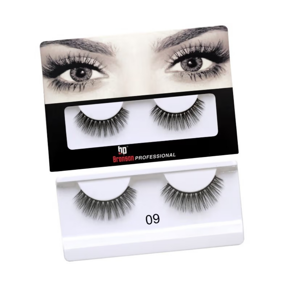 Bronson Professional 3D Effect Long and Natural Look False Eyelashes - 09 - Dista