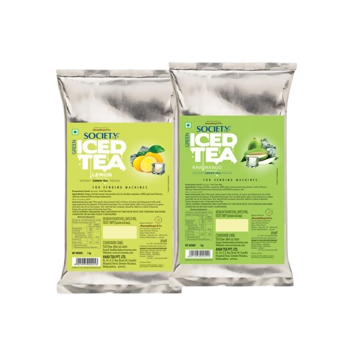 Society Lemon Green Tea&Raw Mango Iced Tea Combo
