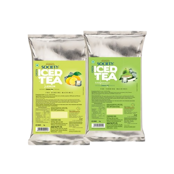 Society Lemon Green Tea&Raw Mango Iced Tea Combo - Distacart