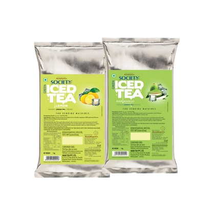 Society Lemon Green Tea&Raw Mango Iced Tea Combo - Distacart