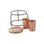 Thumbnail for Not Available Copper Water Dispenser with 2 Glass and Stand - Dista
