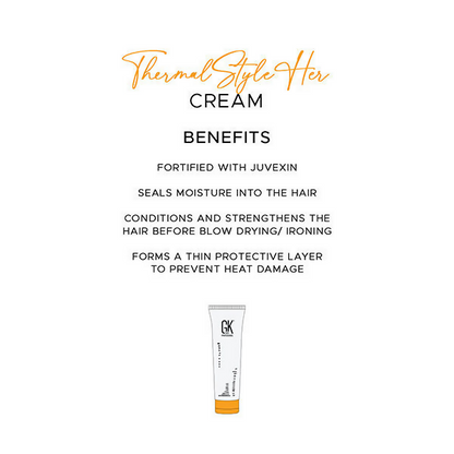 GK Hair Thermal Styler Cream For Heat Protection - Distacart