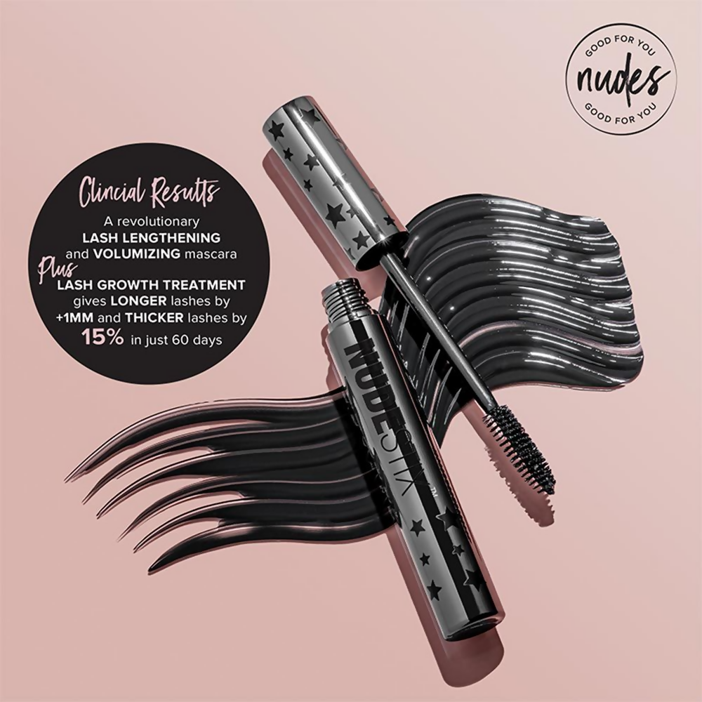 Nudestix Lash Lengthening Mascara - Black - Distacart