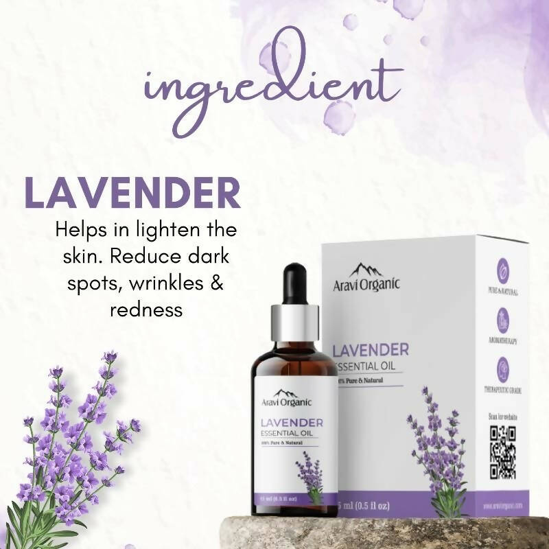 Aravi Organic Lavender Essential Oil - Distacart