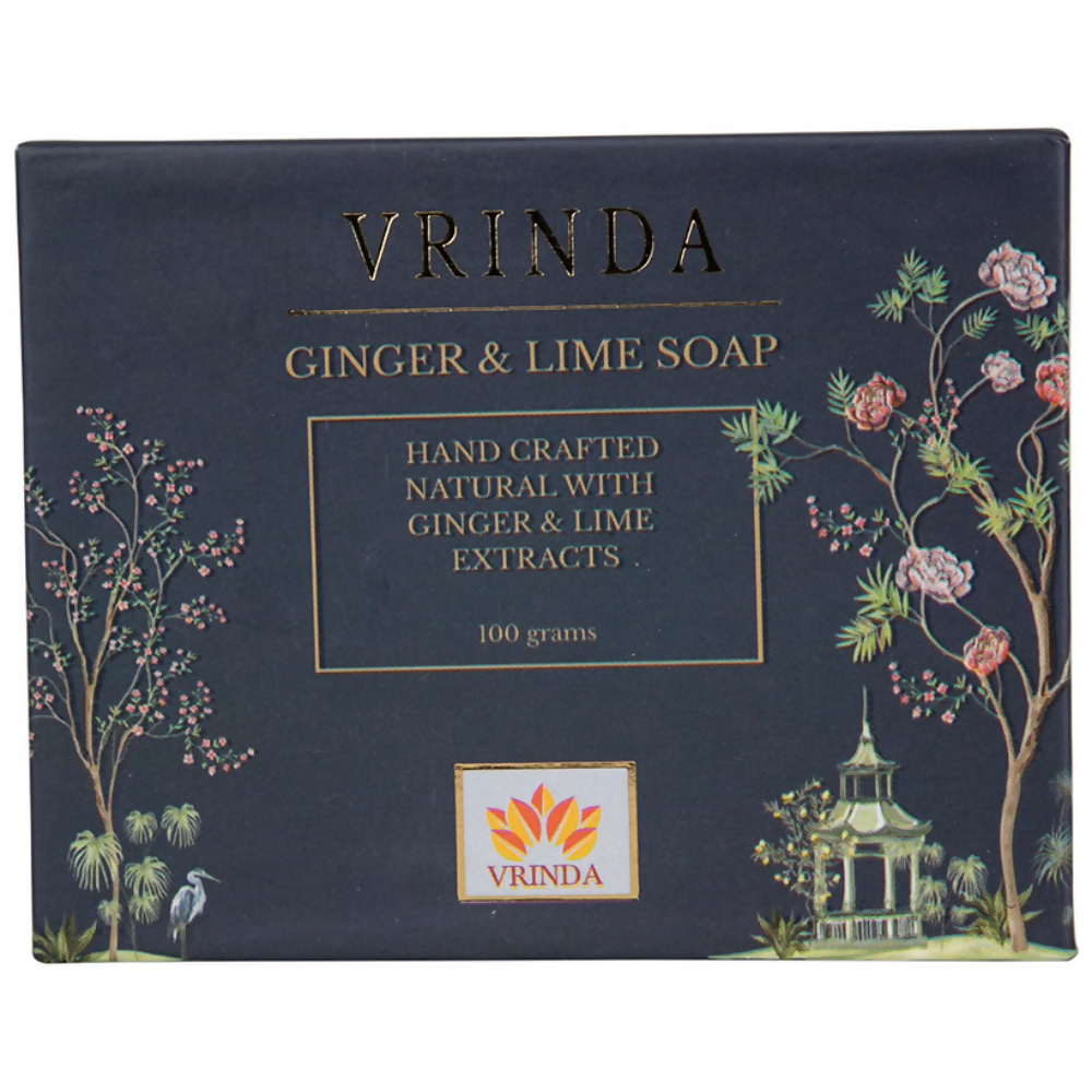 Vrinda Ginger & Lime Soap - Dista