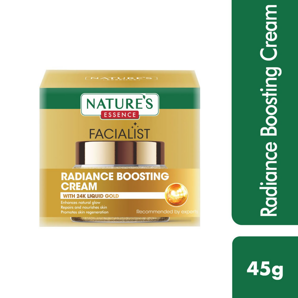 Nature's Essence Facialist Radiance Boosting Cream with 24K Liquid Gold - Distacart