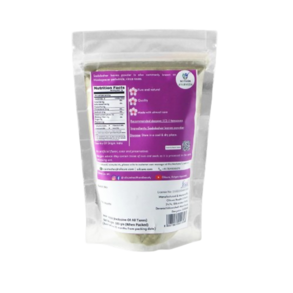 Nxtgen Ayurveda Sadabahar Leaves Powder - Distacart